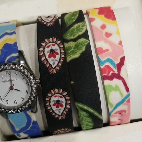 Vera Bradley Watch with Four Bands - Picture 3 of 5